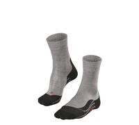 Falke Chaussettes de randonnée TK5 Femme Ultra Light laine fine anti-ampoule 1 paire Gris 37-38