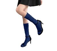 Chaussettes Femme Fantaisie Funny Socks Chaussettes Unies Jusqu'Au Cuisse Style Japonais Affinant Pour Un Look Tendance Pour Femmes