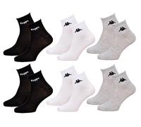 Chaussettes Femme Kappa Quarter Pack De 6 Paires Assorties