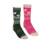 Chaussettes femme Kari Traa Puffin (x2) Rose 36/37