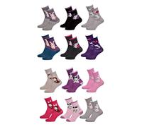OZABI - Chaussettes femme LICENCE Fantaisie-Assortiment modèles photos selon arrivages- Pack de 6 paires Surprise Lapins Crétins 36/41