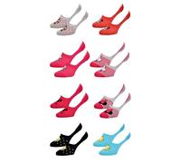 Chaussettes Femme Licence Fantaisie-Assortiment Modèles Photos Selon Arrivages- Pack De 8 Paires Footies Multilicence