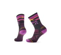 Chaussettes femme smartwool light cushion crew mountain moon violet