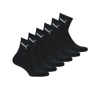 Chaussettes femmes Puma PUMA SHORT X6 Noir 39 / 42