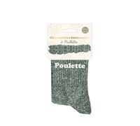 STC, Chaussettes feston courtes paillettes POULETTE (taille unique 36-42)