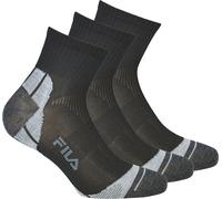 Chaussettes Fila mi-hautes 3-pack black 39-42 mélange de coton