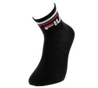 Chaussettes Fila Quarter Black Socks X3 Noir 39-42