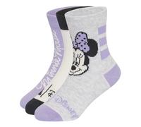Chaussettes fille adidas Disney Minnie Mouse (x3) Gris 34/36