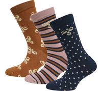 Chaussettes fille Hummel Alfie (x3) Bleu 24/27