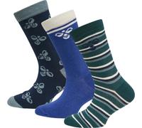 Chaussettes fille Hummel Alfie (x3) Vert 24/27