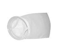 Chaussettes filtrantes à anneau de 17,8 cm - 25 microns - par 45,7 cm de long - 1 paquet - Sacs filtrants en feutre pour industriel, aquarium, bassin, produits chimiques (25 microns - 17,8 x 45,7 cm)