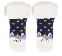 Chaussettes Fourrées Enfant Marine 1/8 Ans Marine 31/35