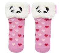 Chaussettes Fourrées Enfant Rose 1/8 Ans Rose 22/23