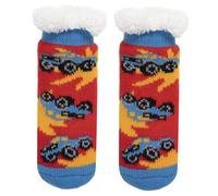 Chaussettes Fourrées Enfant Rouge 1/8 Ans Rouge 22/23