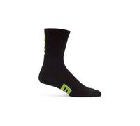 Chaussettes fox 6 flexair merino noir jaune
