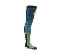 Fox Chaussettes motocross Flexair Fracture KB vert-bleu Taille M Homme