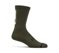 Chaussettes Fox Racing 8" Defend Vert