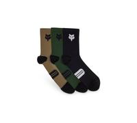 Chaussettes fox ranger 6 noir vert 3 paires
