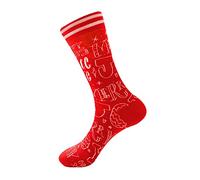 Chaussettes Fruit de la passion Chaussettes décontractées Performance Coton Pad Sports Loisirs Chaussettes de cyclisme Chaussettes pour homme (E, taille unique)