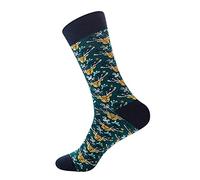 Chaussettes Fruit de la passion Chaussettes décontractées Performance Coton Pad Sports Loisirs Chaussettes de cyclisme pour homme (B, Taille unique)