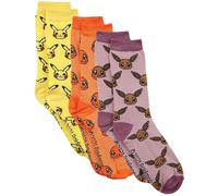 Difuzed Chaussettes Crew Pokemon - Pack de 3 paires - T43-46 - Noir