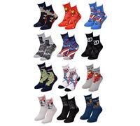 Chaussettes Garçon Licence Pack De 12 Paires Surprise Pack 12 Avengers