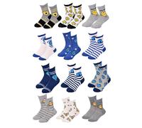 Chaussettes Garçon Licence Pack De 12 Paires Surprise Pack 12 Monsieur Madame