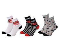 Chaussettes Garçon Licence Pack De 3 Paires Cars 7347b