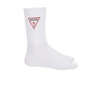 Guess Chaussettes triangulaires avec logo pour homme, Lot de 1, Noir, Taille unique