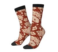 Chaussettes Habillées Dragon Japonais Chaudes Chaussettes De Travail Respirante Chaussette Homme Pour Cyclisme Adulte Golf