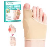 Chaussettes Hallux Valgus, Hallux Valgus Correcteur, Détente du Gros Orteil, Hallux Valgus Separateur Orteil, Correcteur Attelle avec Gel Coussinet, Orthèses pour Femmes et Hommes (37-43 M, Peau)