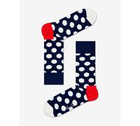 Chaussettes Happy Socks Big Dot bleu marine blanc rouge - 36-40