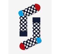 Chaussettes Happy Socks Big Dot Snowman bleu marine blanc rouge - 36-40