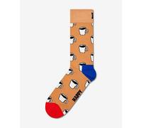 Happy Socks Chaussettes Café - Chaussettes avec Motif - Cadeau Rigolo pour Amateurs de Café