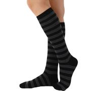 Chaussettes Hautes À Rayures Chaussettes Longues À Tube Bas Athlétiques