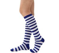 Chaussettes Hautes À Rayures Chaussettes Longues À Tube Bas Athlétiques