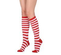 Chaussettes Hautes À Rayures Chaussettes Longues À Tube Bas Athlétiques
