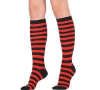 Chaussettes Hautes À Rayures Chaussettes Longues À Tube Bas Athlétiques