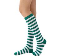 Chaussettes Hautes À Rayures Chaussettes Longues À Tube Bas Athlétiques