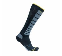 Chaussettes hautes de running en mérinos universelles pour hommes Devold Running bleu 35-37