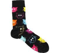 Chaussettes hautes et mi-bas Happy Socks Cat Noir Taille 36-40 Multicolore G