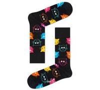 Happy Socks Chaussettes Mixte Cat – Noir – Taille 41-46 EU