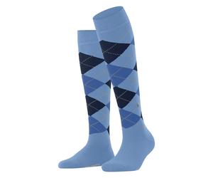 Chaussettes hautes femme Burlington Marylebone Bleu 36/41