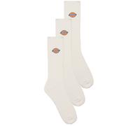 Dickies Chaussettes Valley Groove Lot de 3 unisexe blanc Taille EU 39-42