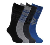 Chaussettes Hautes Homme Lot De 4