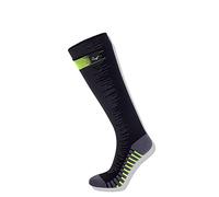 Chaussettes Hautes Imperméables Unisexe Outdoor Trail Randonnée Homme (FR/ES, Numérique, 36, 38, Taille Normale, Taille Tall, Noir - L)