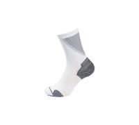 Odlo Ceramicool Run Crew Chaussettes De Running-Blanc, Taille 45-47