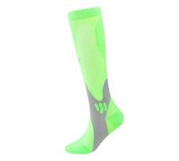 Chaussettes hautes pour femme au genou Jambières Guêtres College Socks de compression rétro le sport, la course, les voyages