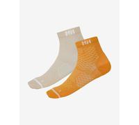Chaussettes Helly Hansen Trail blanc orange (2 paires) - 45-47