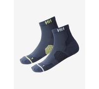 Unisexe Helly Hansen Trail Sock 2Pk 45-47 Blanc et crème